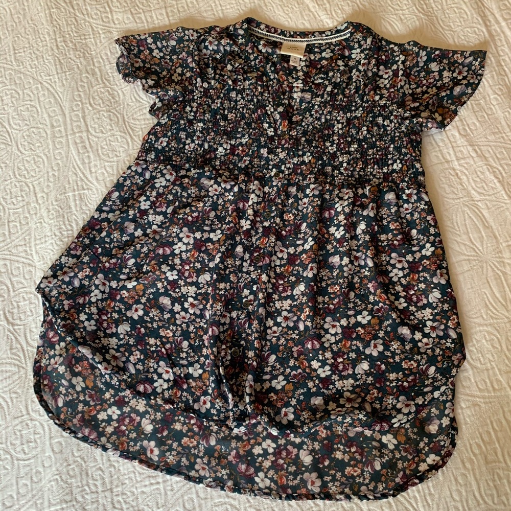Floral, Flowy Knox Rose Shirt